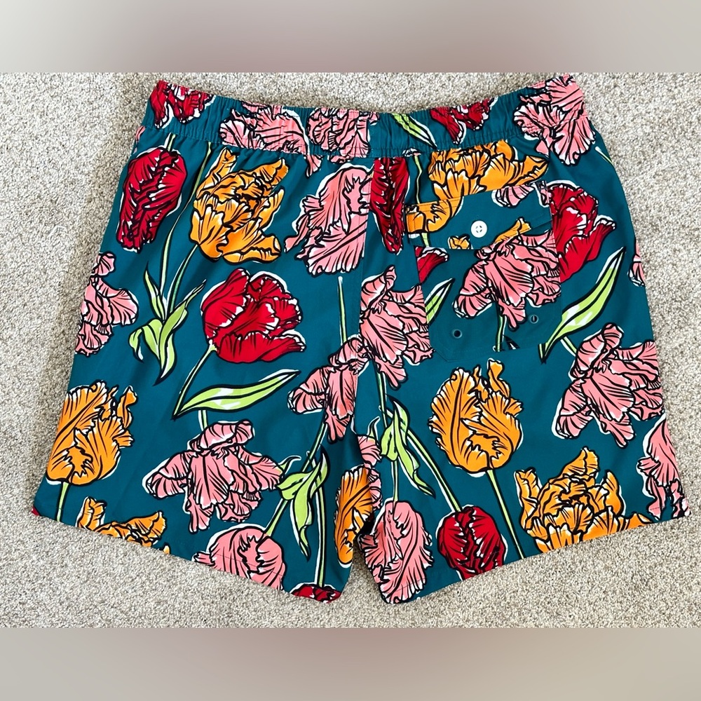 George Floral Swim Trunks - Picture 2 of 4